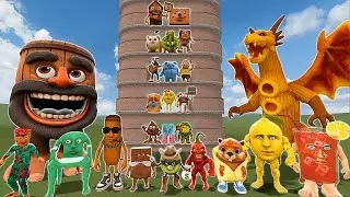 TALLGRASS NEW 3D ITALIAN BRAINROT MEMES DDUDUDUDURUUUM CANNELLO DRAGO SPARTAN KICKING in Garry's Mod