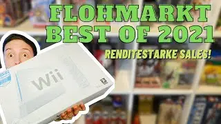 FLOHMARKT BEST OF 2021 HAUL Renditestarke SCHN&Auml;PPCHEN Reselling TIPPS & TRICKS Tr&ouml;delmarkt Bestof