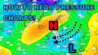 How to Read Pressure Charts! Weather Explainer