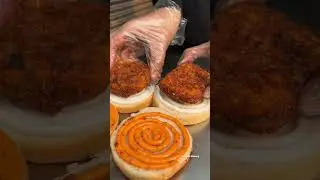 Crispy Paneer Burger | Indian Food #shorts #shortsfeed #burger