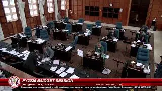 38th Guam Legislature FY2026 Budget Session - August 20, 2025 PM PT.1