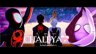 Chaleya X Spiderman [ across the spider verse ] | Jawan song | Miles Morales | Gwen Stacy