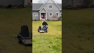 MINI BIKE SIDE CAR!! #diy #hbgarage #minibiker #honda #minibike