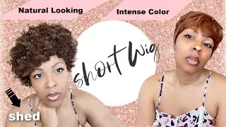 How to install short wigs | beginner friendly #shortwig #beginnerwigs #afrowigs #pixiewigs