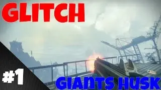 how to glitch on top of the ship in the giants husk destiny!