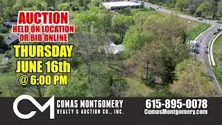 Development Potential on 3.01+/- Acres - Fronts on 3 Roads in Murfreesboro - AUCTION 6/16/22