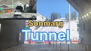 Сонмарг, Кашмир // Видео прохождения туннеля Сонмарг // Впервые в Кашмире