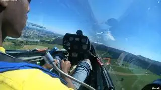 Premier vol dans un planeur monoplace [HD]