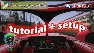 F1 2018 | F1 MANIA.RU / TUTORIAL + SETUP in MELBOURNE [Assetto Corsa]