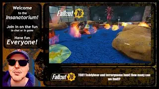 #Fallout76 Season 12: TGIF! Teddybear and terrorgnome hunt! How many can we find!?