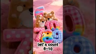 Learn Number 6 to 10👶👧👦| Sing & Learn Kids Songs  #nurseryrhymes #kidssongs #babysong #shorts