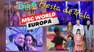 Dia 6 Fiesta de Gala en el MSC World Europa #mscworldeuropa 
