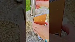 Samsung galaxy water test ☠️😱| Samsung vs water | #samsung #watertest #shorts #edit #waterpurifier