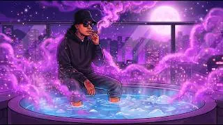 Rooftop Jacuzzi Smoke - 420 Vibe Music | Bluesy Rap | Stoner Hip-Hop | WestCoast