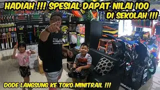 HADIAH SPESIAL !!! AJAK DODE KE TOKO MINITRAIL PULANG DARI SEKOLAH !!!