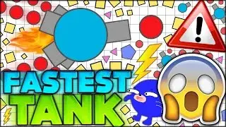 Diep.io - WORLD FASTEST TANK HACK!! - Fighter/Booster | #Uncut Gameplay!!