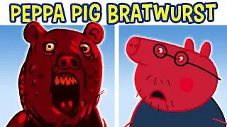 Friday Night Funkin' VS Cursed Peppa Pig &ndash; BRATWURST V3 (FNF Mod)