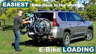 The WORLD'S EASIEST E-BIKE LOADING - iSi Bike Rack