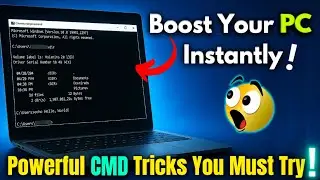 8 Hidden CMD Commands to Optimize Windows Performance | Fix Slow PC & Boost Speed