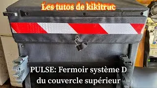 PULSE: fermoir syst&egrave;me D pour le couvercle sup&eacute;rieur 