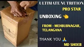Ultimate nutrition prostar unboxing | original prostar | supplements villa family | unboxing video |