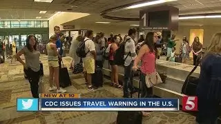 CDC Issues Zika Travel Warning