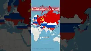 Россия вторглась на 70% Евразии😳