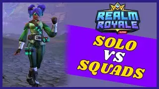 Realm Royale Mage Gameplay Solo vs Squads 2021