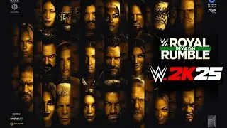 FULL SHOW: WWE ROYAL RUMBLE RIYADH 2025 - WWE 2K25 GAMEPLAY 