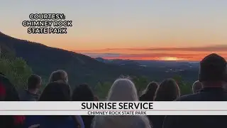 Chimney Rock holds annual Easter Sunrise Service