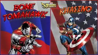 Стрим MARVEL Strike Force с Khasino в гостях - Рейд Дума! Новый Альянс😎