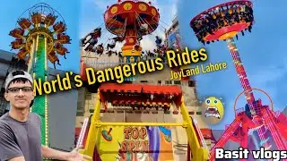 Joyland Lahore All Rides / Joyland Amusement Park Lahore/Joyland Fortress Lahore ,Basit Vlogs