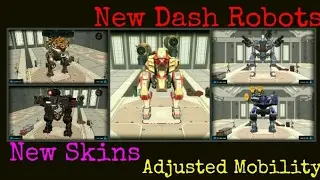 War Robots Sneak Peek New bots, Skins & Adjusted mobility