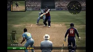 EA SPORTS™ Cricket 07 | SCT vs IND | GamePlay