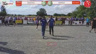 BOURBON-LANCY NATIONAL 2021 : 64ieme : QUINTAIS/SUCHAUD/LUCIEN vs MARAUX/MARAUX/JACQUIN
