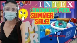 Summer nah! Intex Swimming Pool MarkDown Sale ,bili nah habang sale pa😅