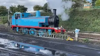 Hunslet Austerity 0-6-0ST | 3781 &lsquo;Dave / Linda&rsquo; | Whistle | Mid Hants Railway | Ropley | 04/10/24