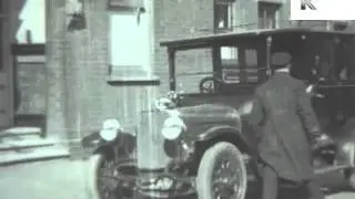 1910s, 1920s Rich Man Gets Into Chauffeur Driven Car