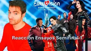 Semifinal 1 Eurovision 2025 Reacción Ensayos/Second Rehearsals + Mis 10 clasificados