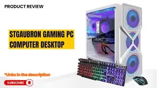 Обзор игрового настольного ПК STGAubron | Ryzen 5 5500, RTX 3050, 16 ГБ DDR4, 1 ТБ SSD