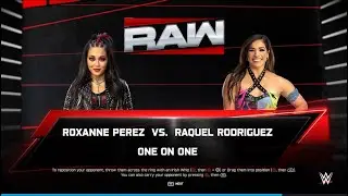 Роксанн Перес против Ракель Родригес в WWE 2K25