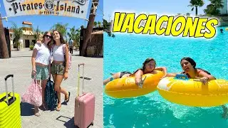 ME voy de VACACIONES con mi  AMIGA TELMA a un HOTEL de LUJO con PISCINAS