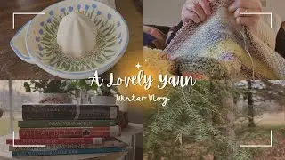 Winter Vlog 3 - Spend the week with me - homemaking, knitting, crafting, books...