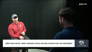 New WSU football head coach Jimmy Rogers talks on his vision for the program