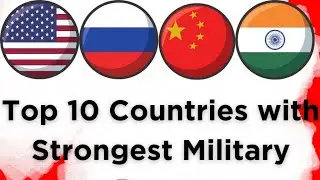 Military size by country | Defence Strength #datarace #barchartrace