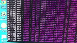 GIgabyte RTX 3080  - NBminer 39.6 - hasrate