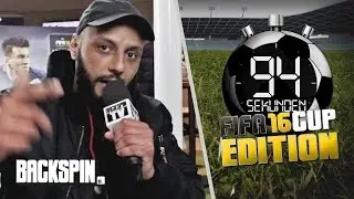 94 Sekunden mit Hanybal | BACKSPIN FIFA 16 CUP EDITION
