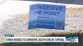 Coastal Land Trust receives $1 million grant to acquire &lsquo;The Point&rsquo; on Topsail Island