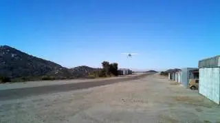 Landing at Lake Wohlford