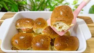 O MELHOR LANCHE DE FORNO DE FRANGO | RÁPIDO, FÁCIL E BARATO